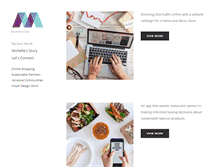 Tablet Screenshot of michellevillar.com